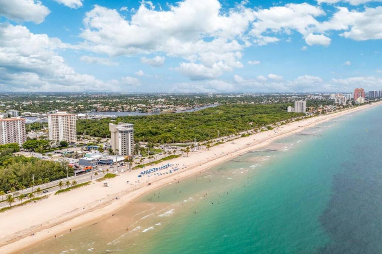 The Purple Pelican Beachfront With Ocean Balcony Unit 1 Форт-Лодердейл Екстер'єр фото